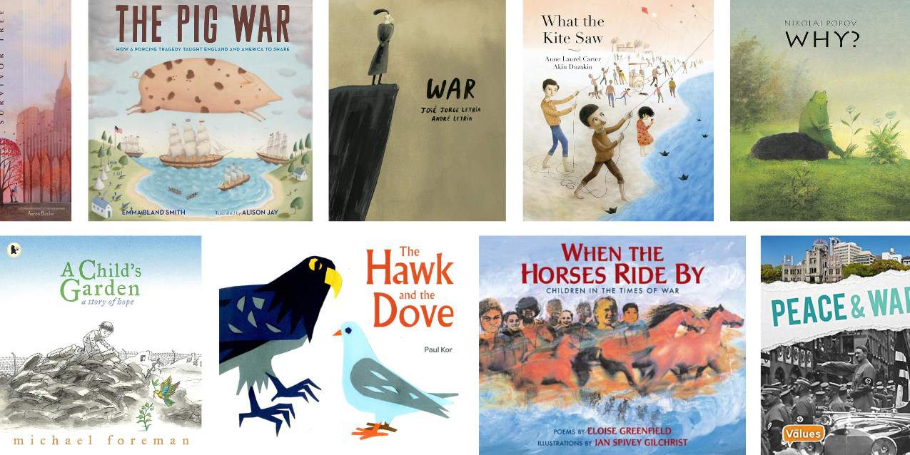 10 libros sobre conflictos y guerras para los niños de hoy