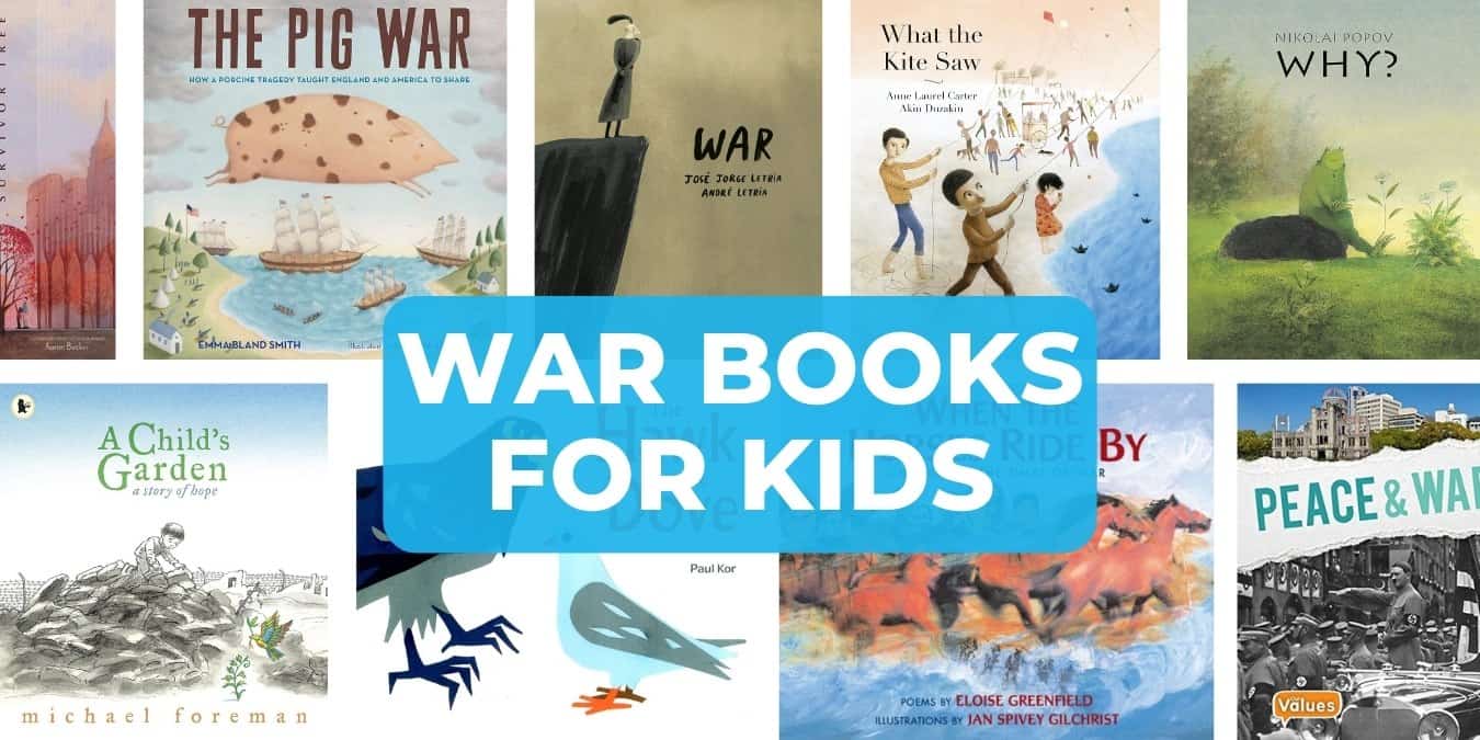 10 libros sobre conflictos y guerras para los niños de hoy