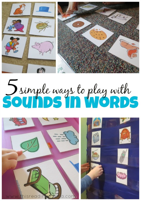 5 formas sencillas de jugar con los sonidos de las palabras