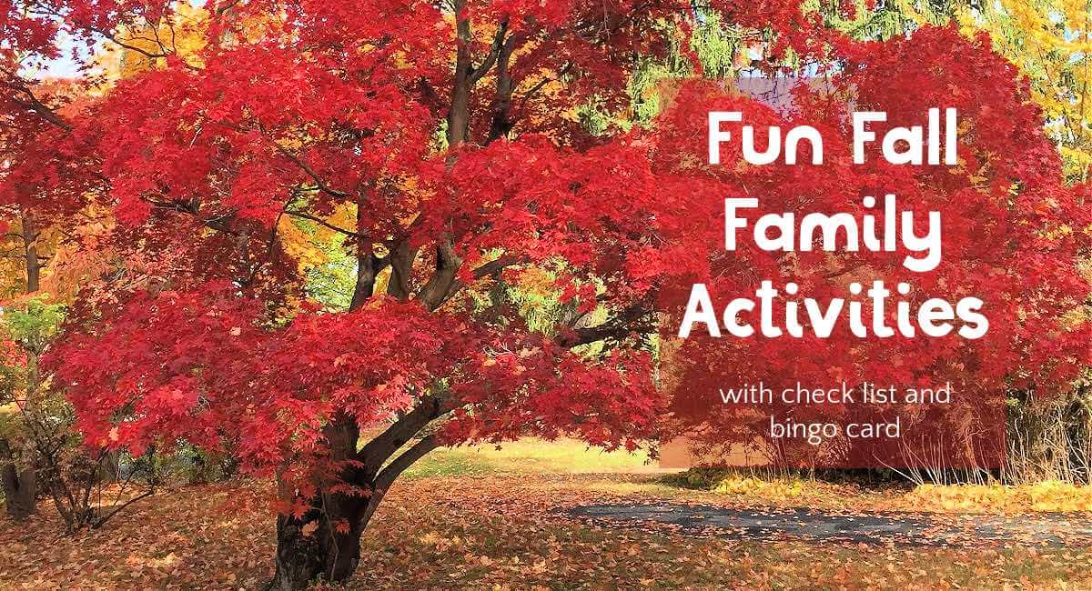 65 actividades divertidas de otoño para toda la familia (¡con lista de verificación!)