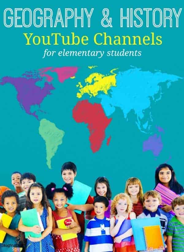Canales de YouTube de geografía e historia para estudiantes de primaria