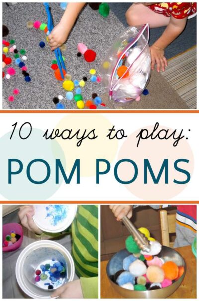 Diez formas de utilizar pompones en actividades para niños