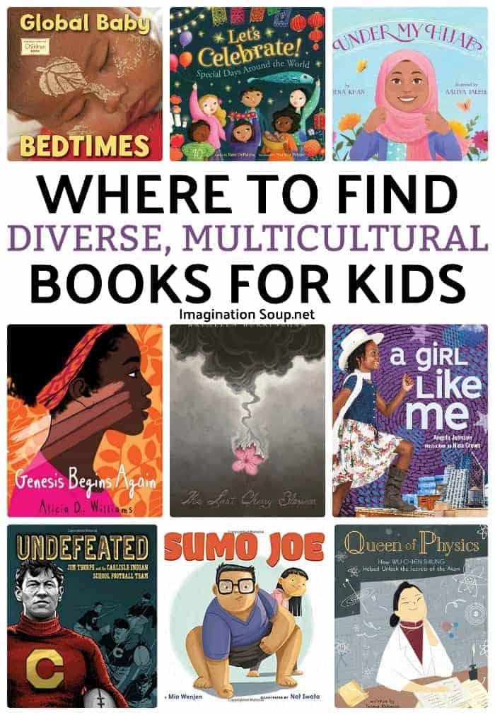 Dónde encontrar libros diversos y multiculturales para niños