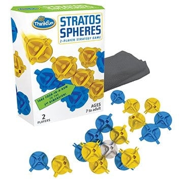 Juego de Lógica 3D Cuatro en Raya: Stratos Spheres Juego de Lógica 3D Cuatro en Raya: Stratos Spheres