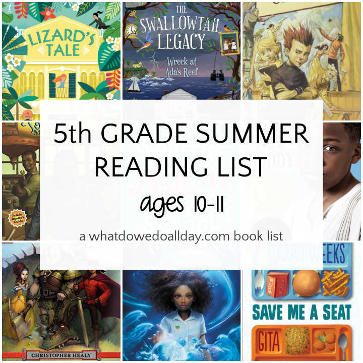 Lista de lecturas de verano para quinto grado: libros recomendados