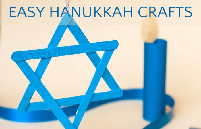 Manualidades fáciles de Hanukkah para niños