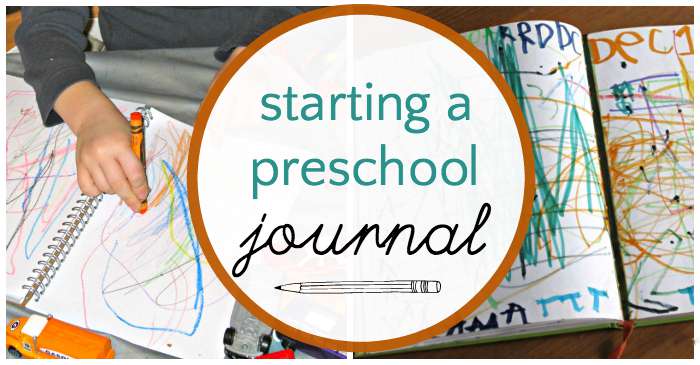 Una forma sencilla de escribir un diario con su hijo en edad preescolar