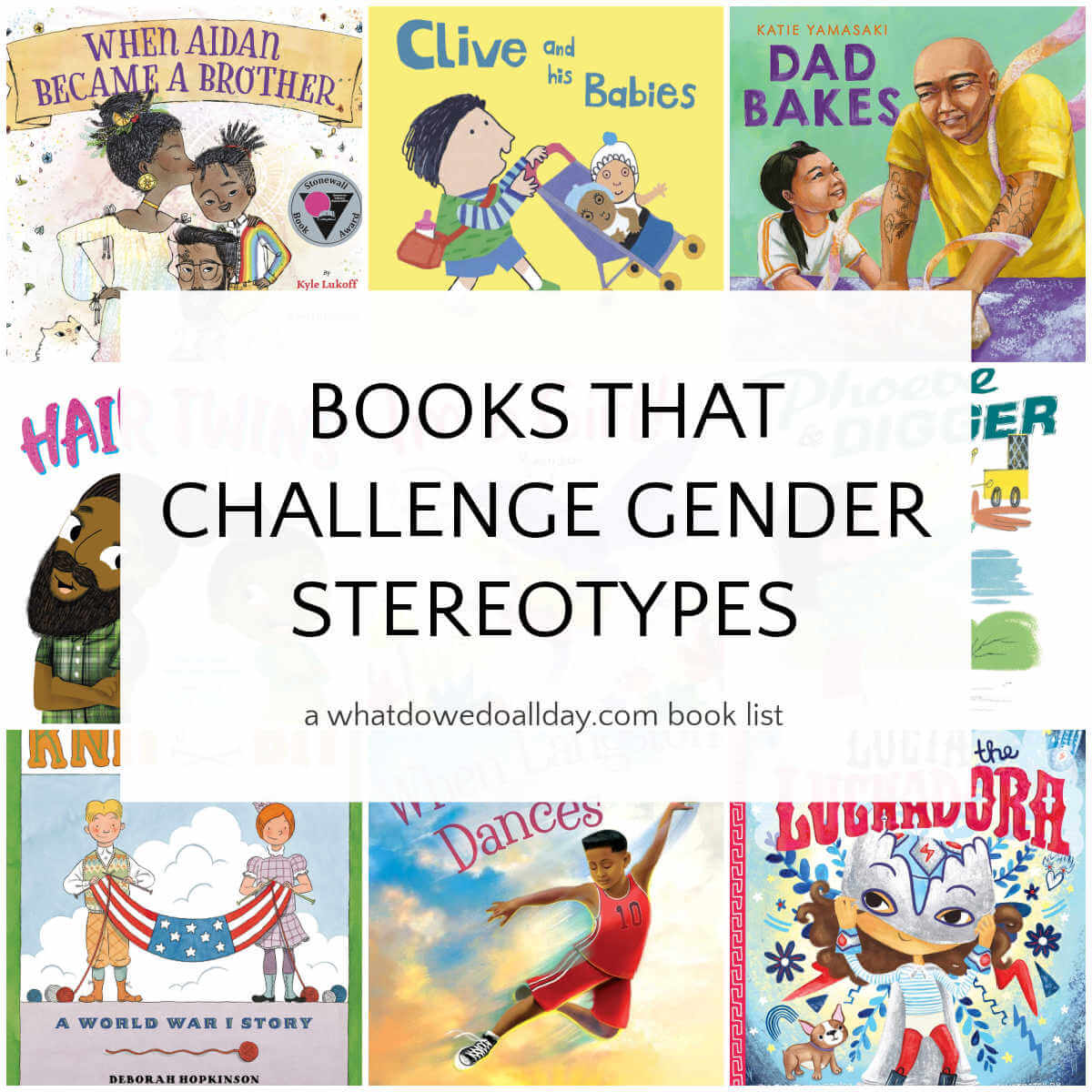 Libros infantiles que desafían los estereotipos de género