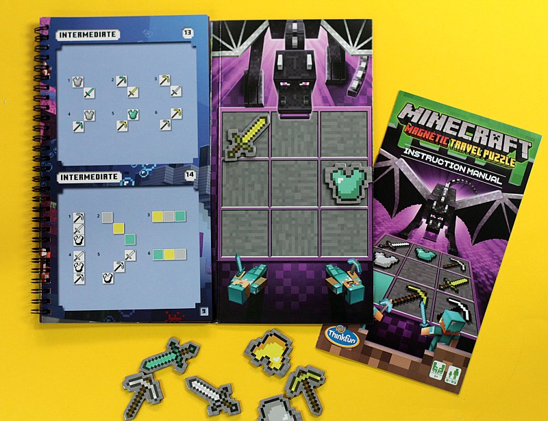 Juego del mes: Rompecabezas magnético de viaje de Minecraft