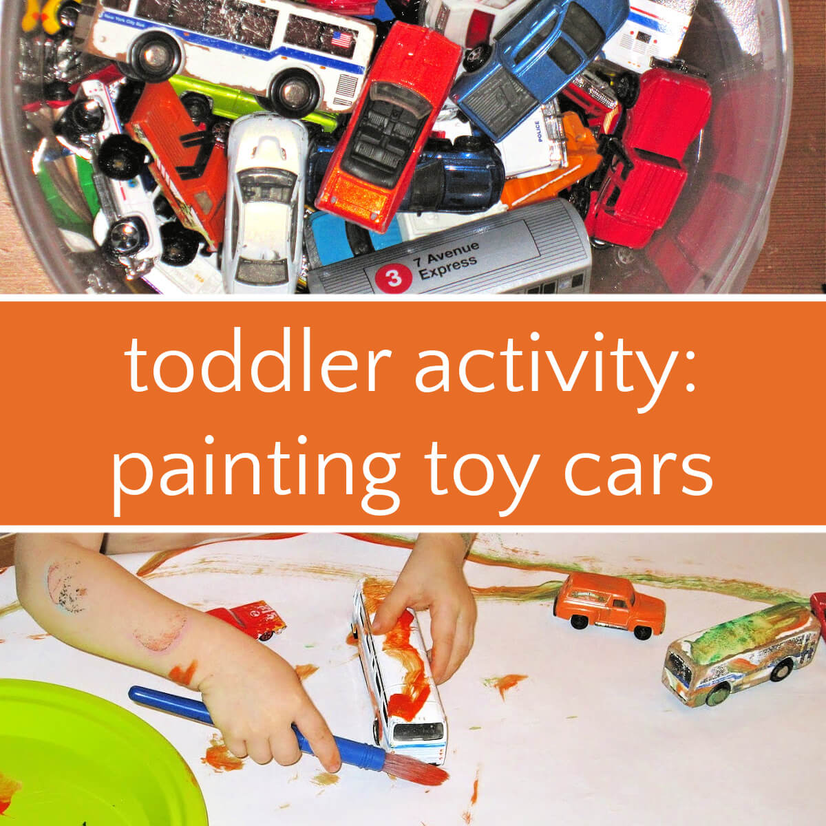 Pintar coches de juguete: entretenimiento fácil para los más pequeños