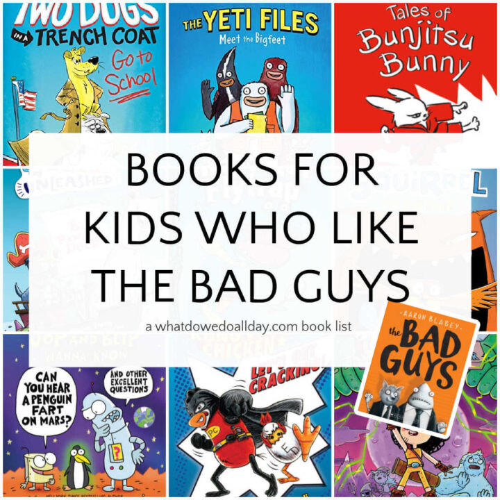 ¡Libros como Los malos que hacen reír a los niños!
